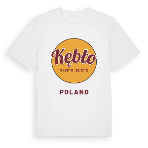 Kębło cirkel t-shirt – ekologisk bomull t-shirt från Pinshirt