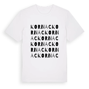 Kornac ordlek t-shirt – ekologisk bomull t-shirt från Pinshirt
