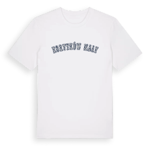 Korytków Mały college t-shirt – ekologisk bomull t-shirt från Pinshirt