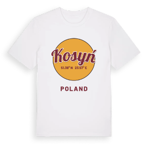 Kosyń cirkel t-shirt – ekologisk bomull t-shirt från Pinshirt