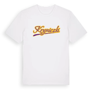 Kryniczki baseball t-shirt – ekologisk bomull t-shirt från Pinshirt