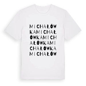 Michałówka ordlek t-shirt – ekologisk bomull t-shirt från Pinshirt