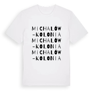 Michalów-Kolonia ordlek t-shirt – ekologisk bomull t-shirt från Pinshirt