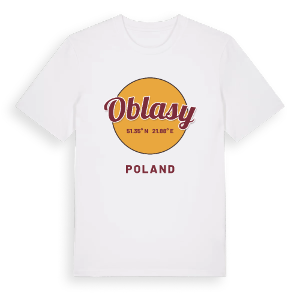 Oblasy cirkel t-shirt – ekologisk bomull t-shirt från Pinshirt