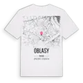 Oblasy karta t-shirt