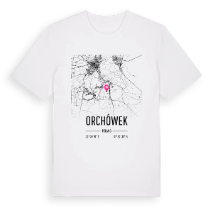Orchówek karta t-shirt – ekologisk bomull t-shirt från Pinshirt