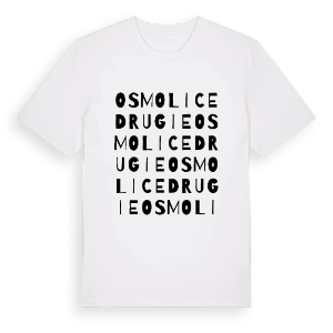 Osmolice Drugie ordlek t-shirt – ekologisk bomull t-shirt från Pinshirt