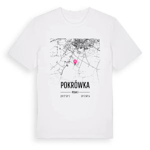 Pokrówka karta t-shirt – ekologisk bomull t-shirt från Pinshirt
