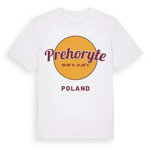 Prehoryłe cirkel t-shirt – ekologisk bomull t-shirt från Pinshirt