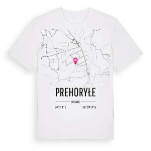 Prehoryłe karta t-shirt – ekologisk bomull t-shirt från Pinshirt