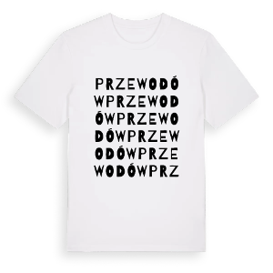 Przewodów ordlek t-shirt – ekologisk bomull t-shirt från Pinshirt