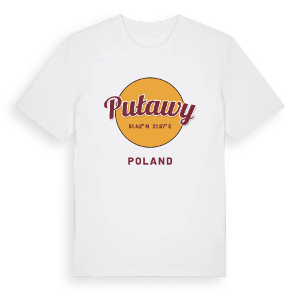 Puławy cirkel t-shirt – ekologisk bomull t-shirt från Pinshirt