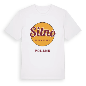 Sitno cirkel t-shirt – ekologisk bomull t-shirt från Pinshirt