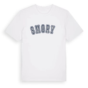 Smoryń college t-shirt – ekologisk bomull t-shirt från Pinshirt