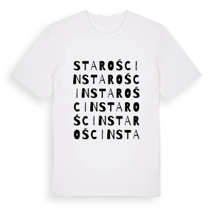 Starościn ordlek t-shirt – ekologisk bomull t-shirt från Pinshirt