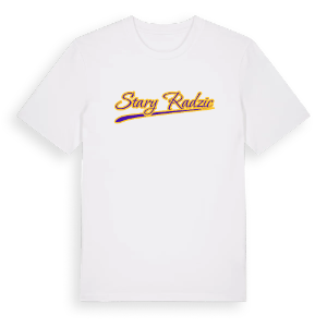 Stary Radzic baseball t-shirt – ekologisk bomull t-shirt från Pinshirt