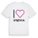 Jag älskar Stężyca t-shirt stort tryck