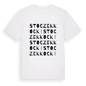 Stoczek Kocki ordlek t-shirt – ekologisk bomull t-shirt från Pinshirt
