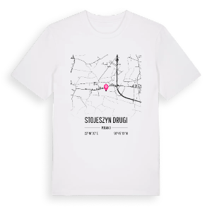 Stojeszyn Drugi karta t-shirt – ekologisk bomull t-shirt från Pinshirt