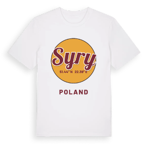 Syry cirkel t-shirt – ekologisk bomull t-shirt från Pinshirt