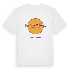 Tarnawa Duża cirkel t-shirt – ekologisk bomull t-shirt från Pinshirt
