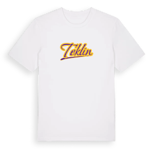 Teklin baseball t-shirt – ekologisk bomull t-shirt från Pinshirt