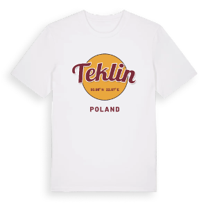 Teklin cirkel t-shirt – ekologisk bomull t-shirt från Pinshirt