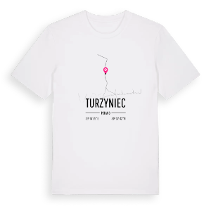Turzyniec karta t-shirt – ekologisk bomull t-shirt från Pinshirt