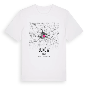 Łuków karta t-shirt – ekologisk bomull t-shirt från Pinshirt