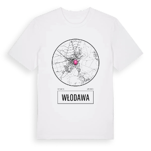 Włodawa t-shirt – ekologisk bomull t-shirt från Pinshirt