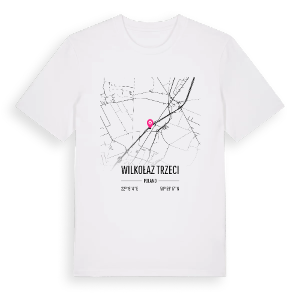 Wilkołaz Trzeci karta t-shirt – ekologisk bomull t-shirt från Pinshirt