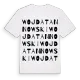 Wojdat Annowski ordlek t-shirt