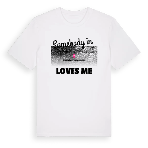 Någon i województwo lubelskie älskar mig t-shirt – ekologisk bomull t-shirt från Pinshirt