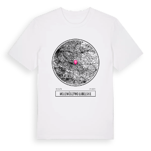 województwo lubelskie t-shirt – ekologisk bomull t-shirt från Pinshirt