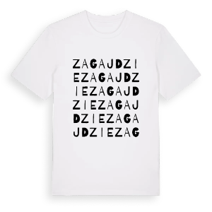 Zagajdzie ordlek t-shirt – ekologisk bomull t-shirt från Pinshirt
