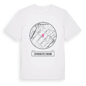 Zemborzyce Dolne t-shirt – ekologisk bomull t-shirt från Pinshirt