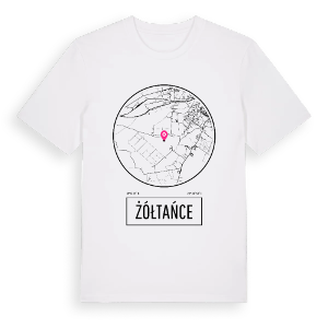 Żółtańce t-shirt – ekologisk bomull t-shirt från Pinshirt