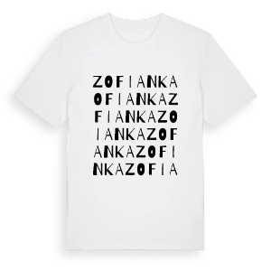 Zofianka ordlek t-shirt – ekologisk bomull t-shirt från Pinshirt