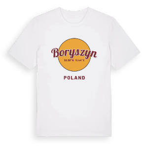 Boryszyn cirkel t-shirt – ekologisk bomull t-shirt från Pinshirt