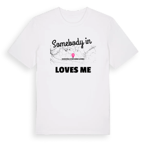 Någon i Bukowina Bobrzańska Górna älskar mig t-shirt – ekologisk bomull t-shirt från Pinshirt