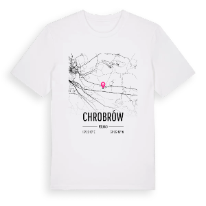 Chrobrów karta t-shirt – ekologisk bomull t-shirt från Pinshirt