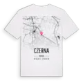Czerna karta t-shirt