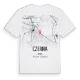 Czerna karta t-shirt