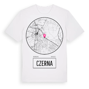 Czerna t-shirt – ekologisk bomull t-shirt från Pinshirt