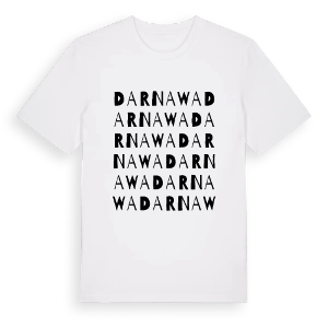 Darnawa ordlek t-shirt – ekologisk bomull t-shirt från Pinshirt