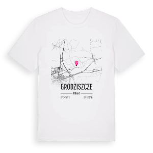 Grodziszcze karta t-shirt – ekologisk bomull t-shirt från Pinshirt