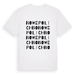 Nowe Polichno ordlek t-shirt – ekologisk bomull t-shirt från Pinshirt