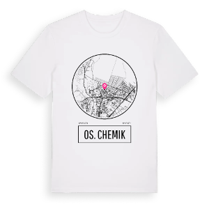 Os. Chemik t-shirt – ekologisk bomull t-shirt från Pinshirt