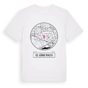 Os. Górne Miasto t-shirt – ekologisk bomull t-shirt från Pinshirt