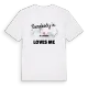 Någon i Os. Srebrna älskar mig t-shirt